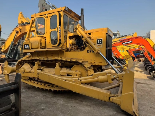 Utilisé CAT Caterpillar D7G Bulldozer Machine hydraulique d'occasion