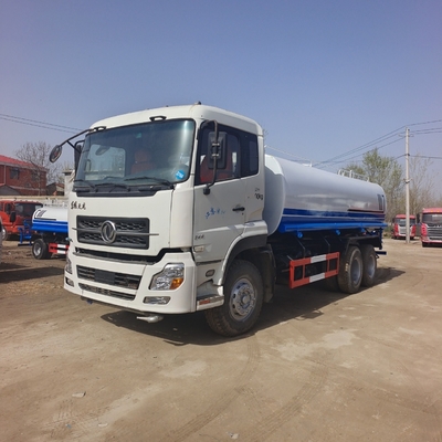 20 m3 245 chevaux de seconde main Kinland Dongfeng 6x4 Sprinkler Camion réservoir d'eau Camion réservoir d'eau utilisé