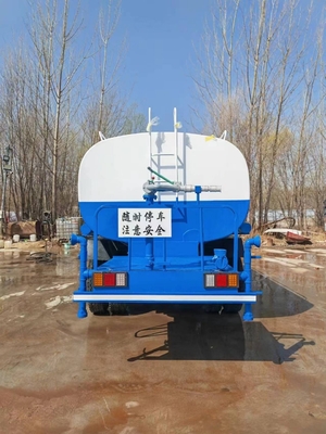 15CBM 185 chevaux de seconde main Kinland Dongfeng Sprinkler Camion réservoir d'eau Camion réservoir d'eau utilisé à vendre