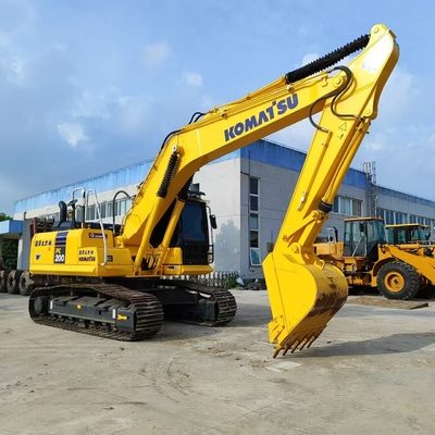 20 tonnes d'origine japonaise utilisée Komatsu PC200-8 excavateur hydraulique à rampe
