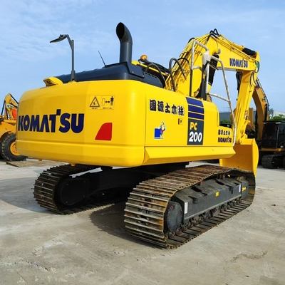 20 tonnes d'origine japonaise utilisée Komatsu PC200-8 excavateur hydraulique à rampe