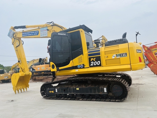 PC200-8 20 tonnes utilisées Excavateur hydraulique à remorqueuse