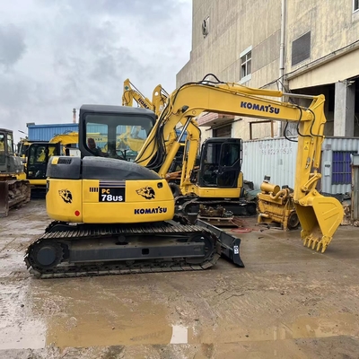 7 tonnes d'excavateur Komatsu PC78US d'occasion