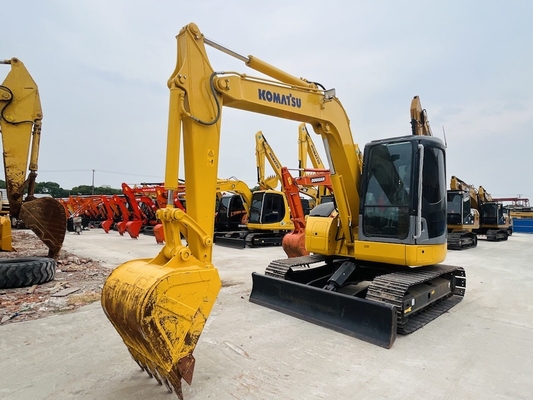 Excavateur à rouleaux d'origine utilisée Komatsu PC78US d'occasion 7 tonnes Mini Excavateur Machines de construction