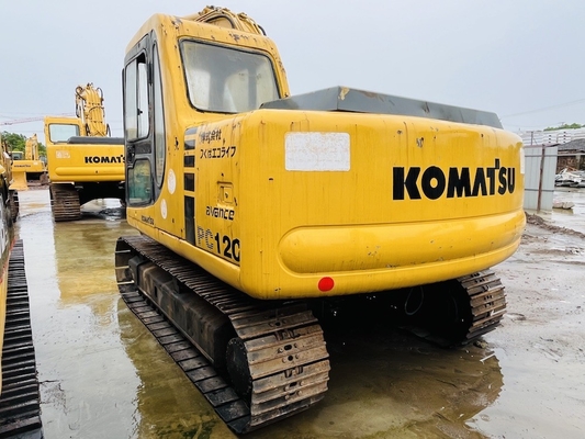 12 tonnes Japon fabriqué utilisé Komatsu PC120-6 Excavateur d'occasion Komatsu hydraulique rampant Excavateur