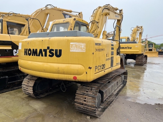 12 tonnes Japon fabriqué utilisé Komatsu PC120-6 Excavateur d'occasion Komatsu hydraulique rampant Excavateur