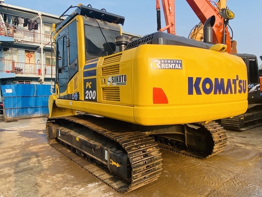Originale japonaise utilisée Pc200-8 excavateur Komatsu 80% neuf en bon état