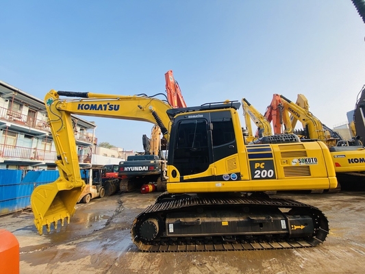 Originale japonaise utilisée Pc200-8 excavateur Komatsu 80% neuf en bon état