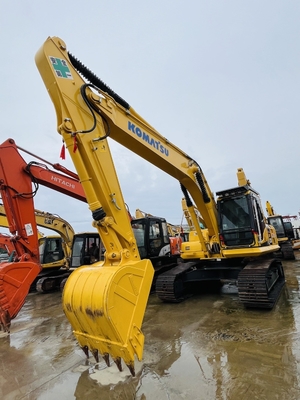 Utilisé Komatsu PC220-8 de seconde main Excavateur de gratte-ciel 1 CBM Machines de construction de capacité de seau
