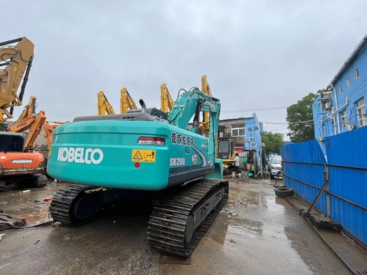 Originalement 80% neuf Kobelco SK200-8 Excavateur hydraulique à rampe de seconde main Excavateur SK200-8 SK200-7 SK220-8