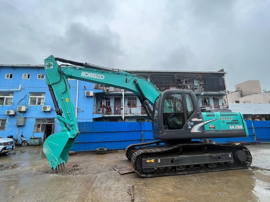 Originalement 80% neuf Kobelco SK200-8 Excavateur hydraulique à rampe de seconde main Excavateur SK200-8 SK200-7 SK220-8