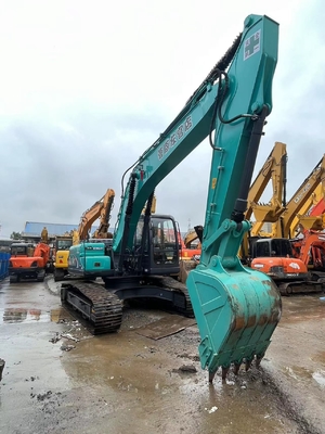 Originalement 80% neuf Kobelco SK200-8 Excavateur hydraulique à rampe de seconde main Excavateur SK200-8 SK200-7 SK220-8