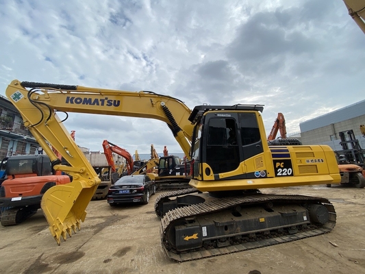 Japon fabriqué de seconde main Komatsu PC220-8 Hydraulique Excavateur 22 Tonnes utilisé Komatsu Digger