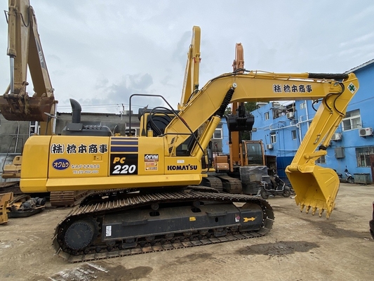 Japon fabriqué de seconde main Komatsu PC220-8 Hydraulique Excavateur 22 Tonnes utilisé Komatsu Digger