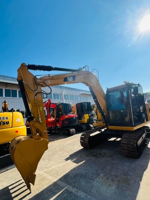 0.33 CBM CAT 307E2 Excavateur de chenille d'occasion Japon Fabriqué Excavateur de chenille d'occasion 7 tonnes Machines de construction
