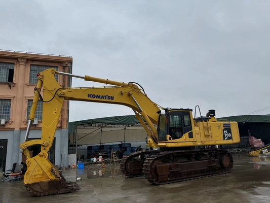 Original Japon Komatsu PC700-8 Excavateur hydraulique à rampe d'occasion 70 tonnes Excavateur bas prix