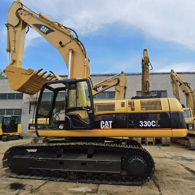 CAT 330C Excavateur à chenille d'occasion 30 tonnes Originaire du Japon Excavateur de chenille d'occasion CAT 330B 330C 330D