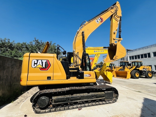 100% fabriqué au Japon CAT 320GC Excavateur de chenille d'occasion 20 tonnes Excavateur hydraulique à rampe avec moteur C4.4 Acert