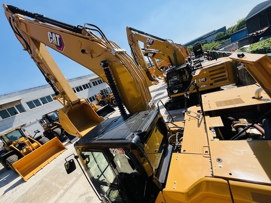 100% fabriqué au Japon CAT 320GC Excavateur de chenille d'occasion 20 tonnes Excavateur hydraulique à rampe avec moteur C4.4 Acert