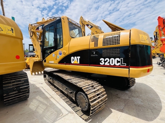 Excavateur hydraulique à remontage d'occasion 20 tonnes Excavateur d'occasion CAT 1m3 1CBM