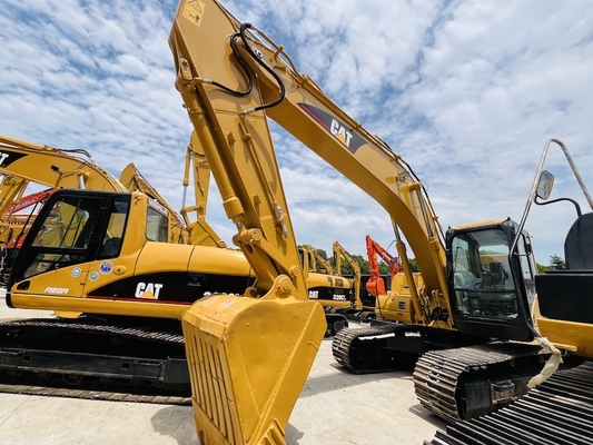 Excavateur hydraulique à remontage d'occasion 20 tonnes Excavateur d'occasion CAT 1m3 1CBM