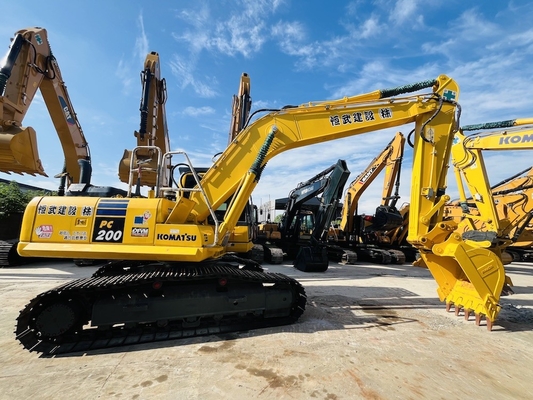Excavateur d'origine utilisé Komatsu PC200-8 Secondhan Excavateur de creuseur PC200-7 PC220-8
