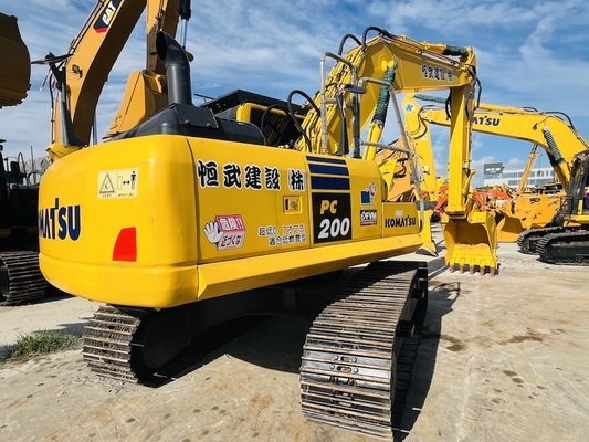 Excavateur d'origine utilisé Komatsu PC200-8 Secondhan Excavateur de creuseur PC200-7 PC220-8