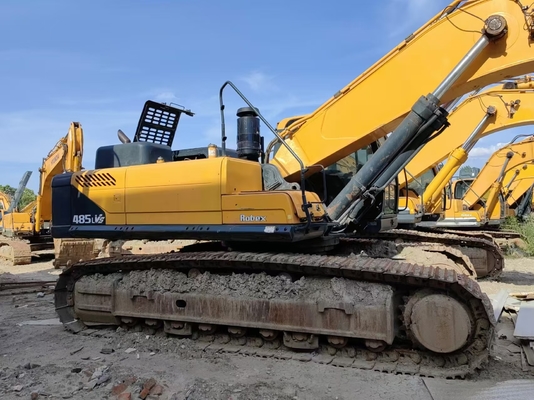 48 tonnes d'origine de seconde main Hyundai R485LVS Crawler Excavator utilisée Hyundai Digger à vendre