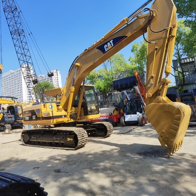 Excavateur CAT 320B d'occasion, Caterpillar, creuseuse à rampe de 20 tonnes avec moteur CAT 3066T.