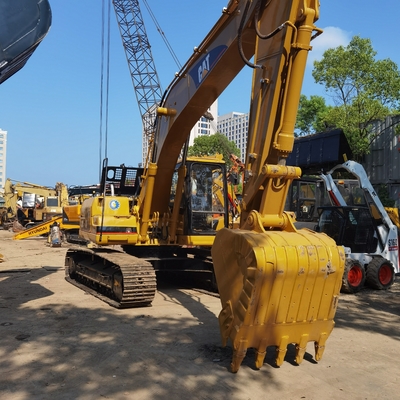 Excavateur CAT 320B d'occasion, Caterpillar, creuseuse à rampe de 20 tonnes avec moteur CAT 3066T.