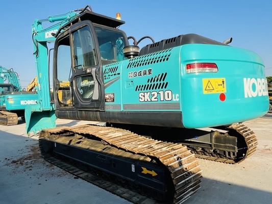Excavateur hydraulique Kobelco SK210LC-8 utilisé d'origine 21 tonnes