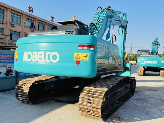 Excavateur hydraulique Kobelco SK210LC-8 utilisé d'origine 21 tonnes