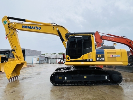 Excavateur de seconde main Komatsu PC220-8 Fabriqué au Japon 22 tonnes Excavateur PC220-7 PC200-8