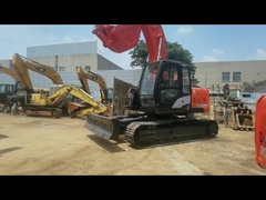 Excavatrice hydraulique utilisée de chenille de 22Ton Hitachi ZX225USR/seau utilisé de Hitachi 0.8m3
