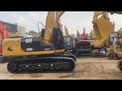 Les machines de construction ont utilisé l'excavatrice du chat 20Ton/l'excavatrice hydraulique utilisée de chenille CAT320D