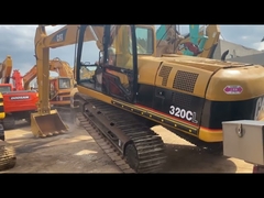 La chenille hydraulique utilisée Caterpillar 320CL a utilisé des machines de construction d'excavatrice de chat 20 tonnes