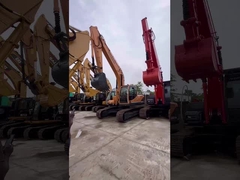 22 tonnes d'occasion Hyundai Digger original d'occasion Hyundai R220LC-9S Excavateur à rampe